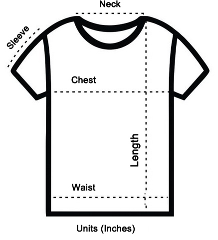 shirt chart